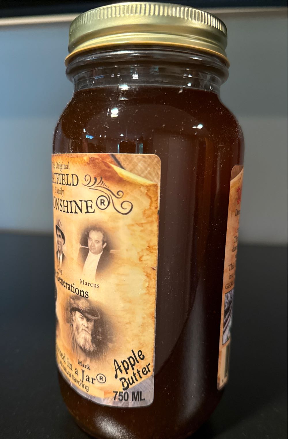 The Original Hatfield Family Moonshine  alcohol collectible [Barcode 868148000326] - Main Image 2