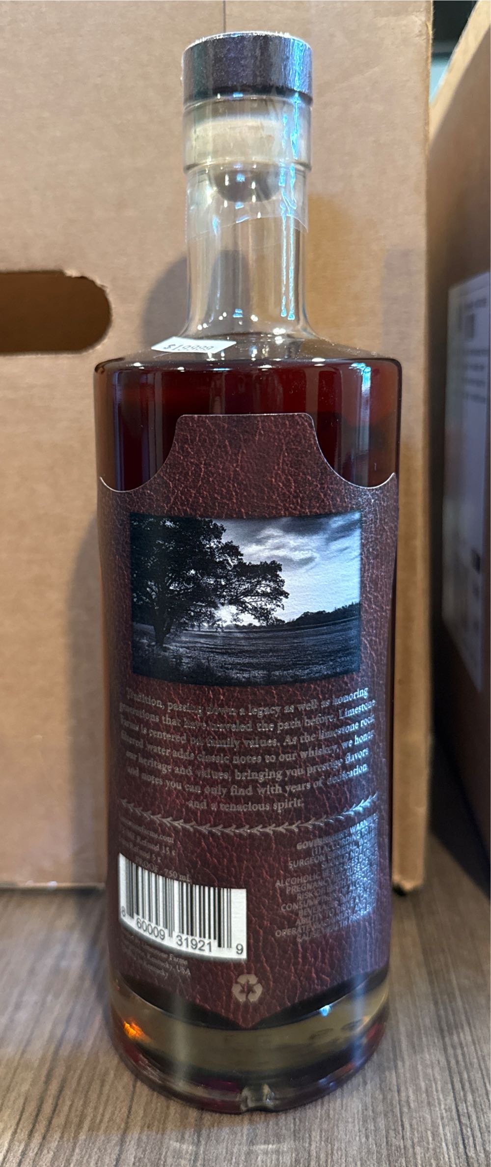 Limestone Farms Small Batch 9 Year - Limestone Farms (750 mL) alcohol collectible [Barcode 860009319219] - Main Image 2