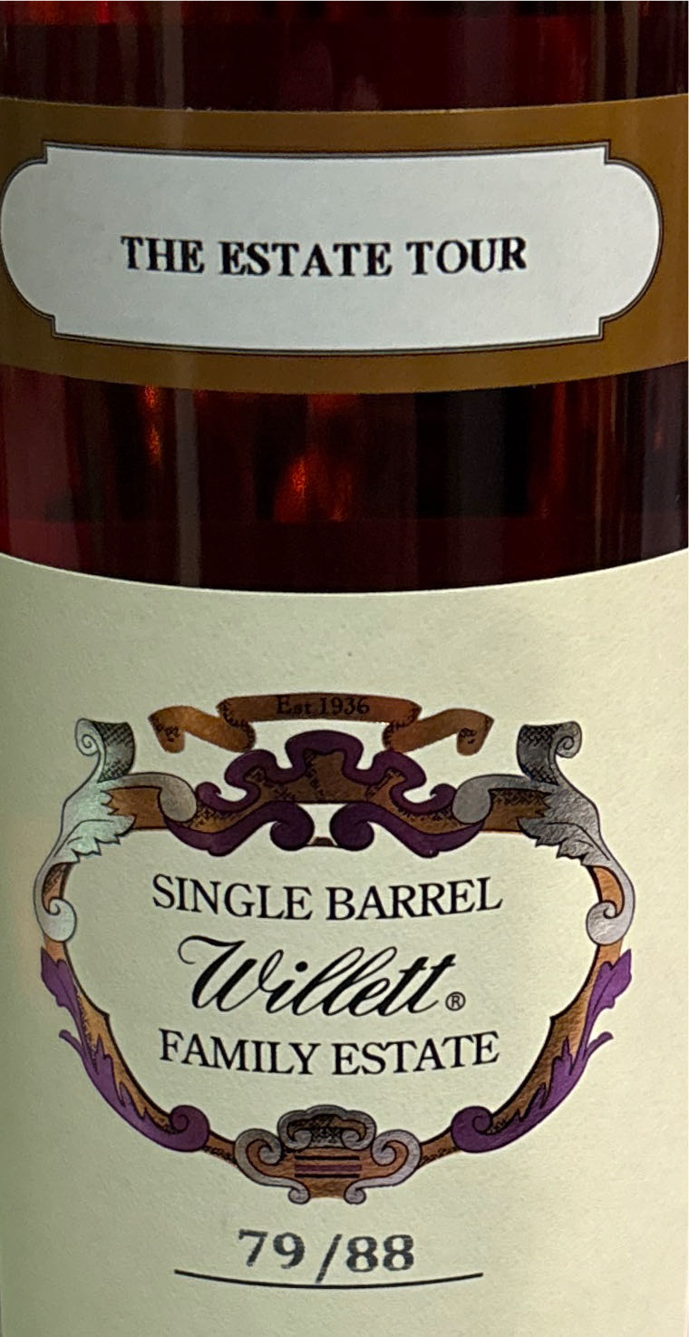 Willett Family Estate 10 yr single barrel bourbon - Willett Distillery, Bardstown, KY (750 mL) alcohol collectible - Main Image 2