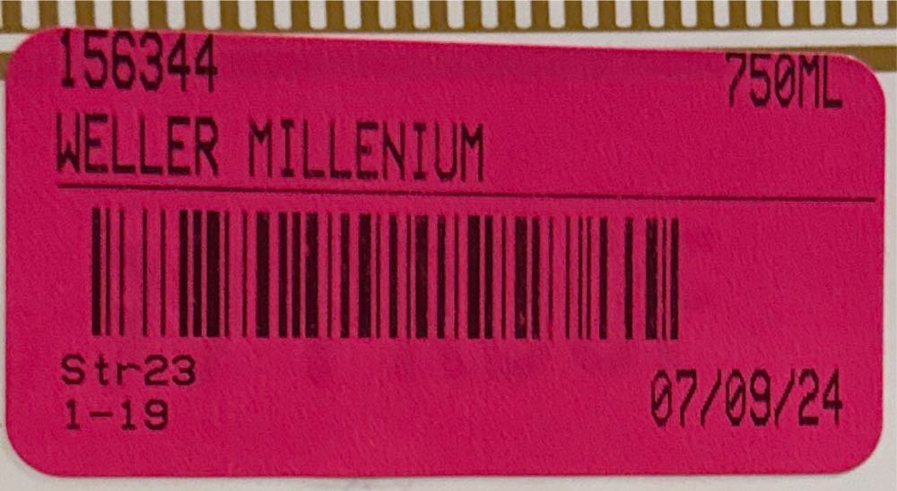 Weller Millennium - Buffalo Trace Distillery (750 mL) alcohol collectible [Barcode 10088004059566] - Main Image 4