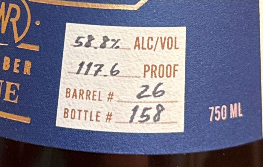 Espy House Barrel Strength Bourbon - Bardstown Bourbon Company (750 mL) alcohol collectible [Barcode 196852369911] - Main Image 2