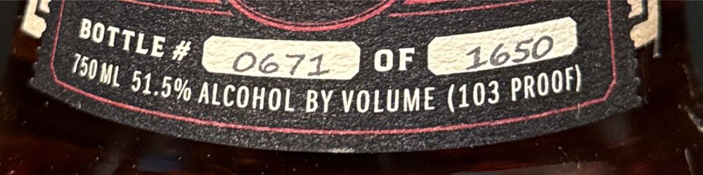 15 Stars Timeless Reserve 14 Year - 15 Stars Distillery, Bardstown KY (750 mL) alcohol collectible [Barcode 850025939027] - Main Image 3