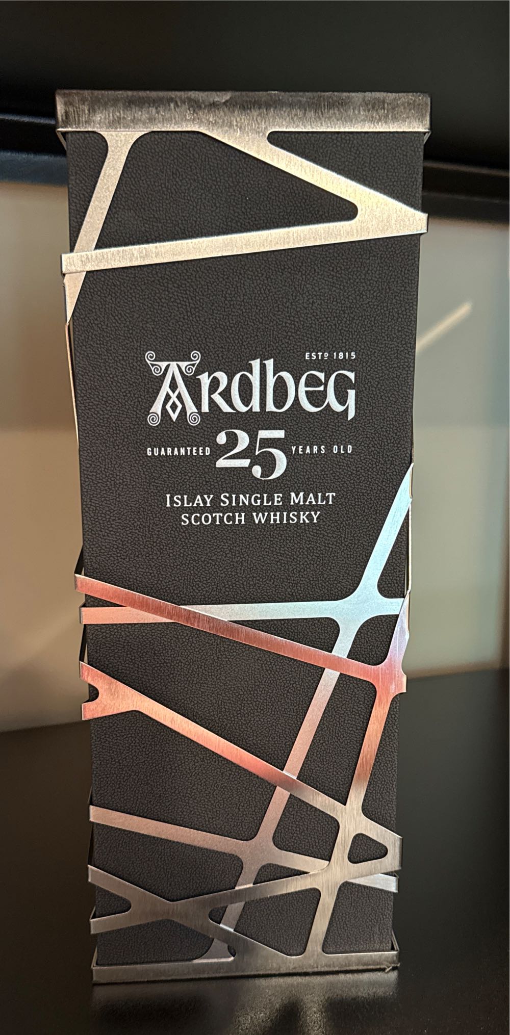 Ardbeg 25 Year Islay Single Malt Scotch Whisky - Ardbeg Distillery Limited (750 mL) alcohol collectible - Main Image 3