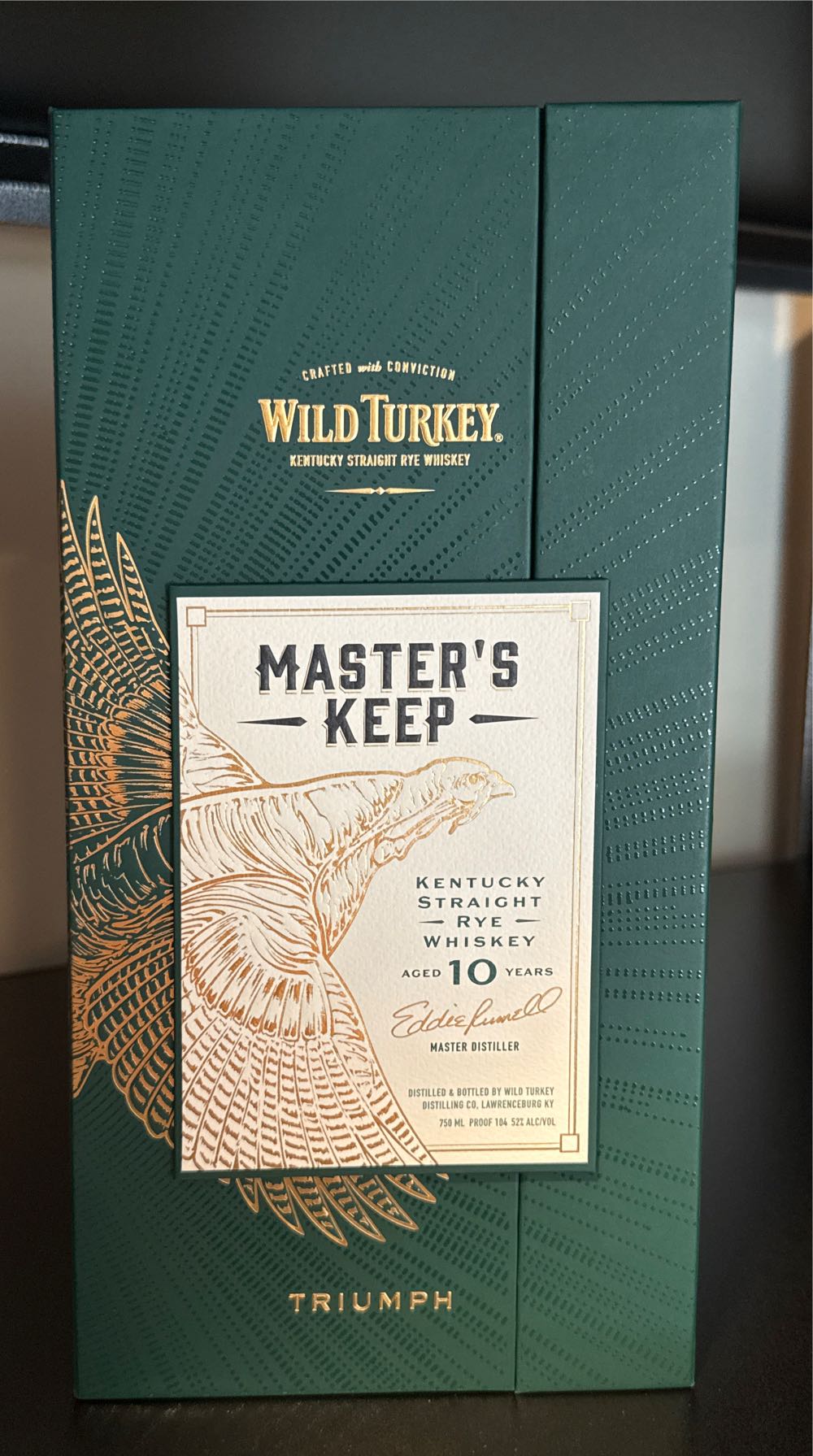 Wild Turkey Triumph - Wild Turkey Distillery (750 mL) alcohol collectible - Main Image 4