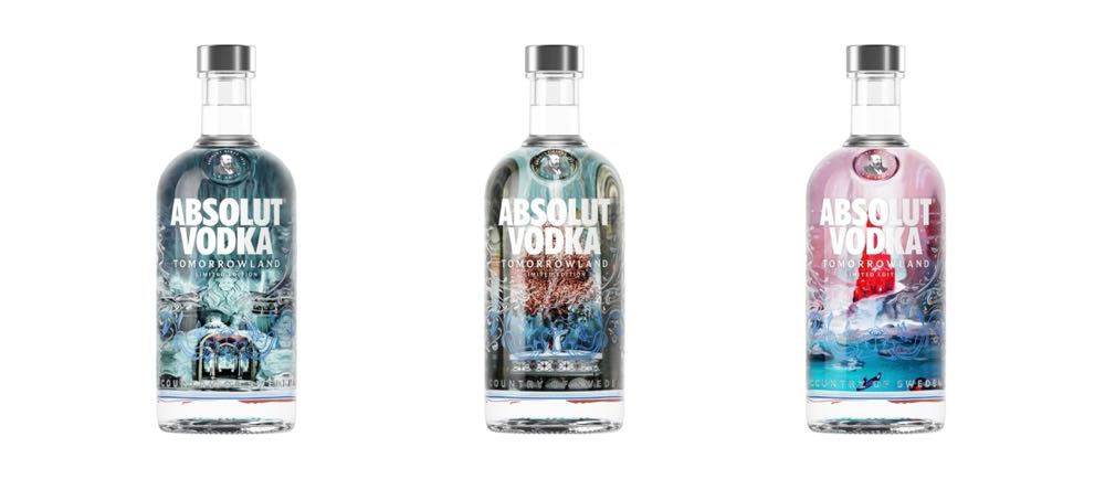 Absolut Vodka Tomorrowland 2025 - The Absolut Company AB (700 mL) alcohol collectible [Barcode 7312040552801] - Main Image 2