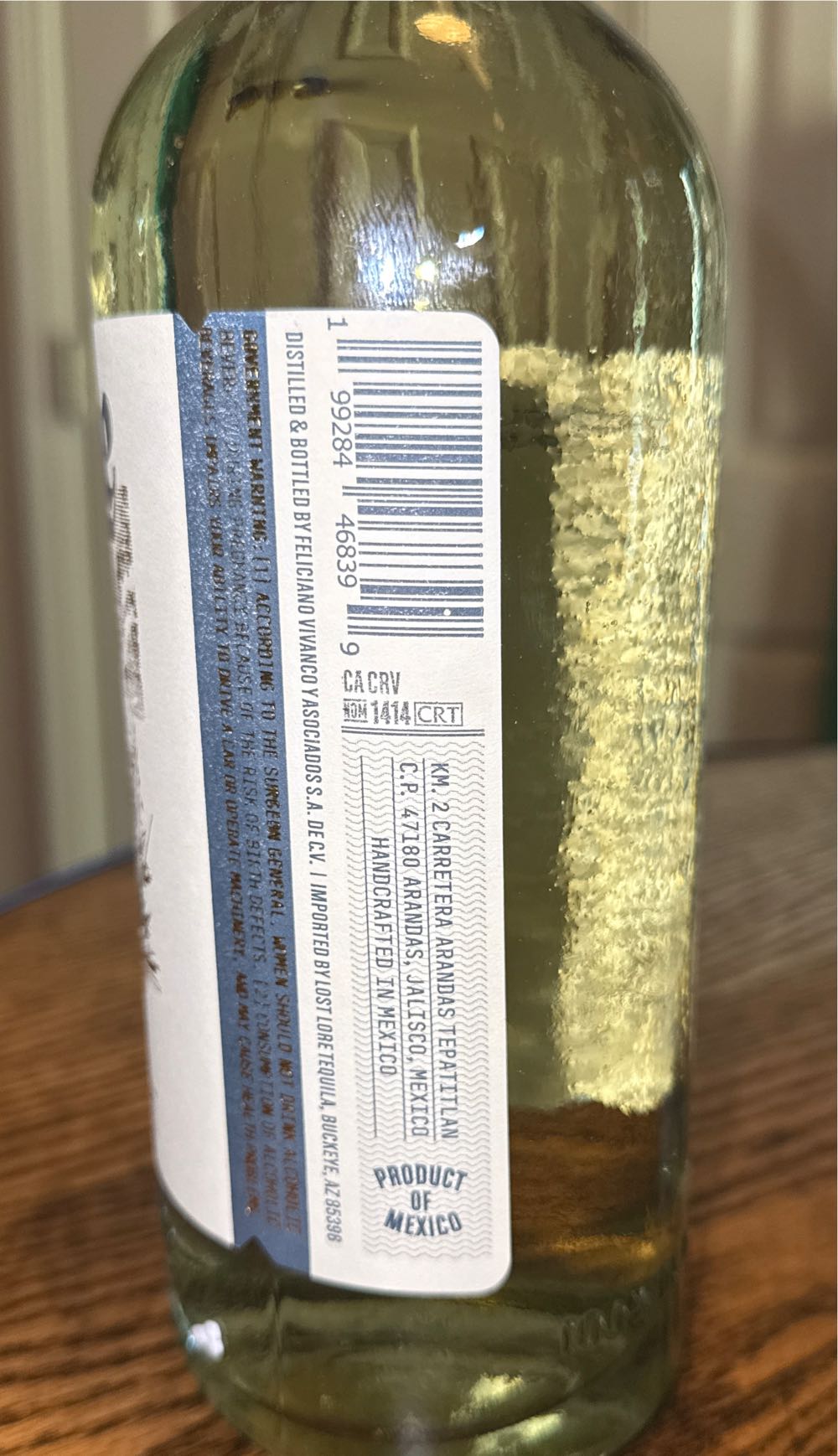 Lost Lore Tequila Joven - Nom1414 (750 mL) alcohol collectible [Barcode 199284468399] - Main Image 3