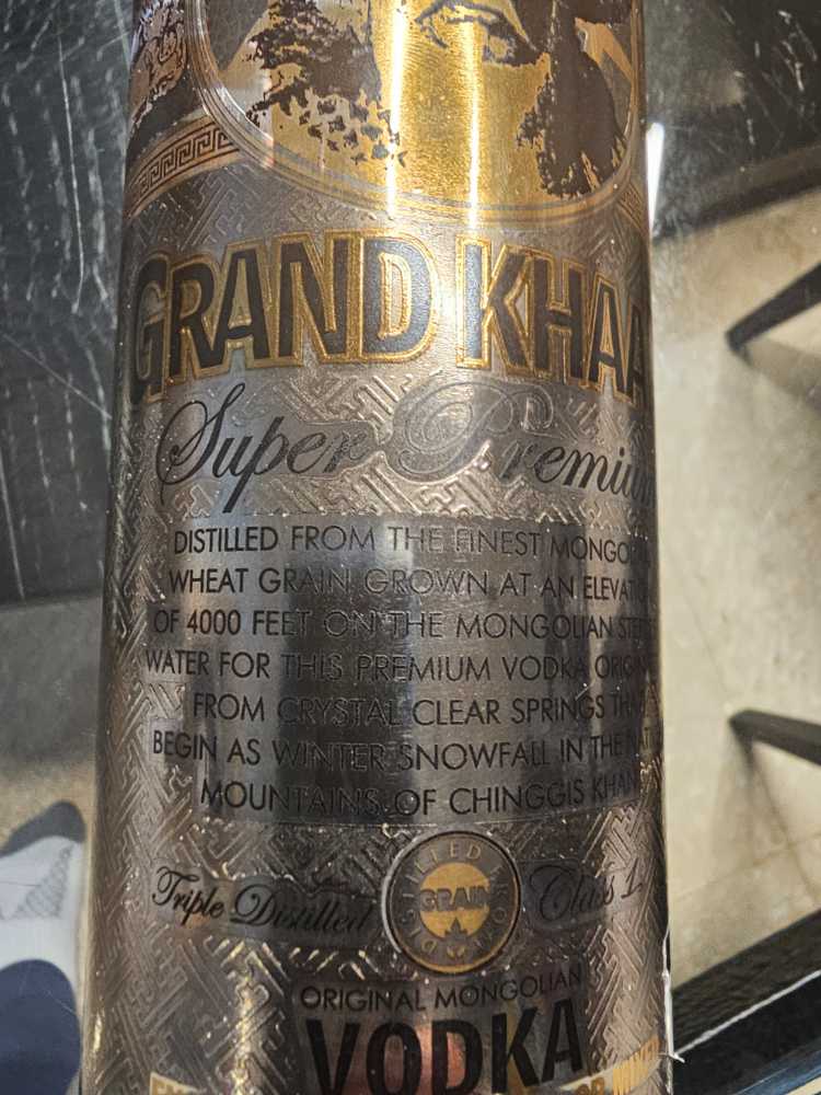 Grand KhaaN - SBB Company (750 mL) alcohol collectible - Main Image 3