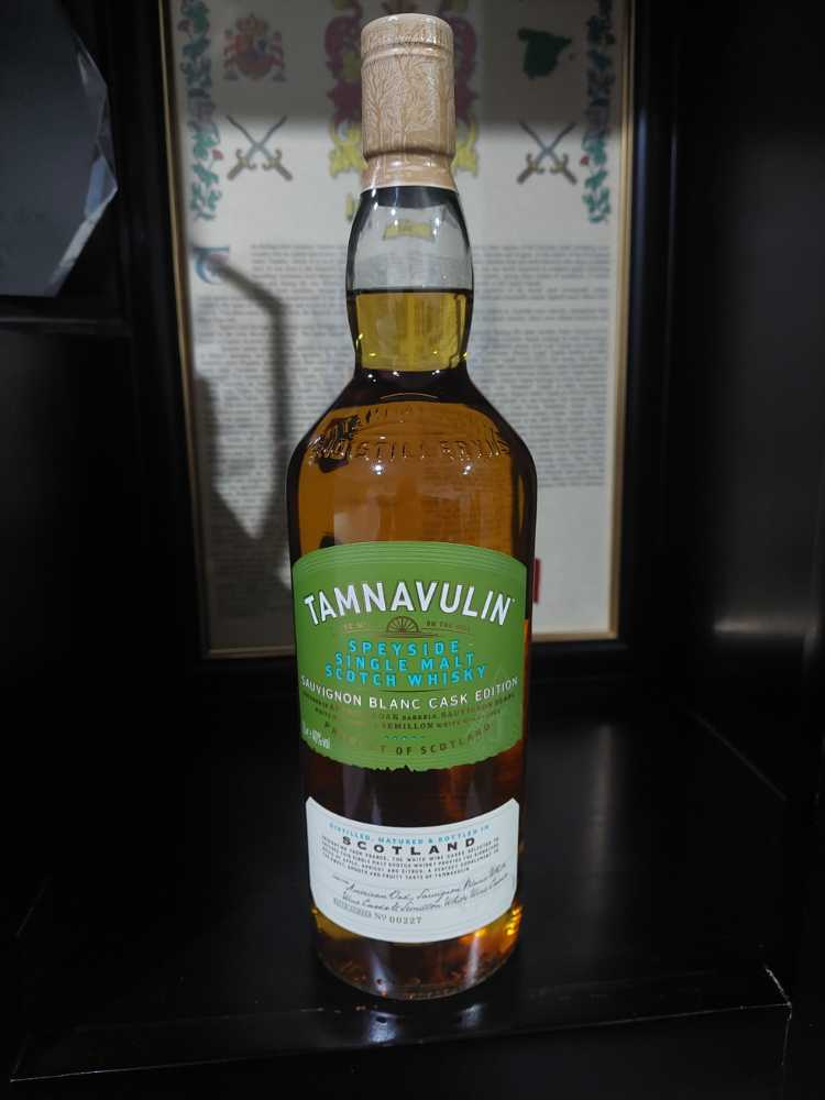 Tamnavulin Sauvignon Blanc Cask Edition Speyside 40%  (1 L) alcohol collectible [Barcode 5013967020863] - Main Image 3