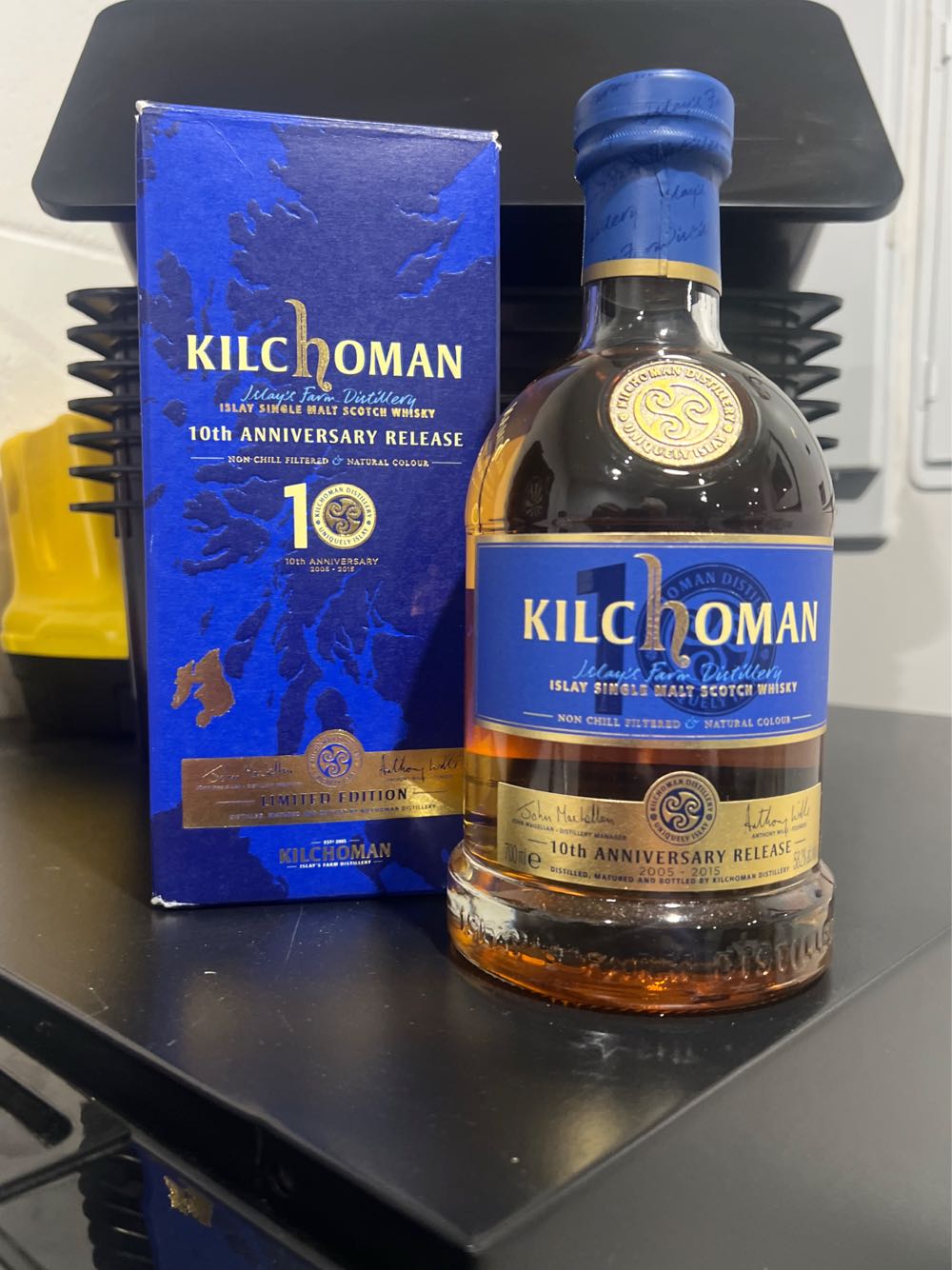 Kilchoman 10th Anniversary Release  (700 mL) alcohol collectible [Barcode 5060210700416] - Main Image 2