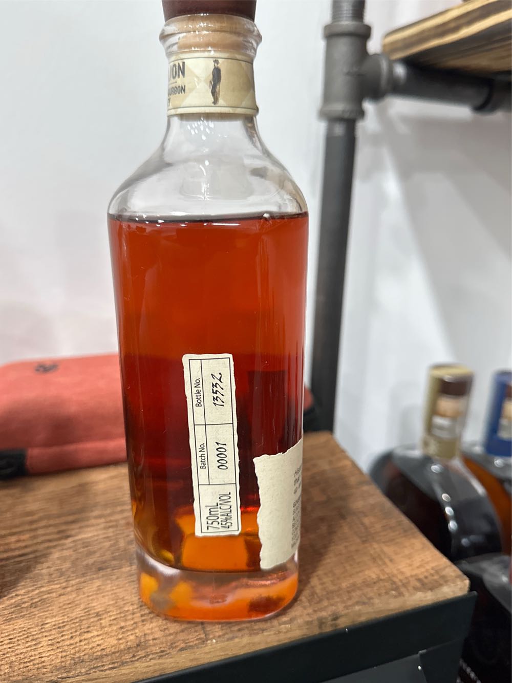Rebellion 8 Year Old Straight Bourbon - Rebellion Bourbon alcohol collectible [Barcode 080175046720] - Main Image 2