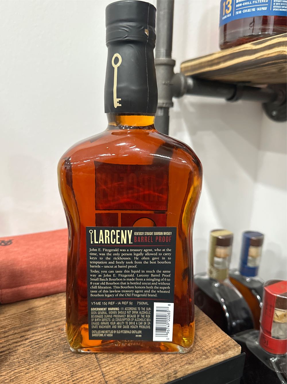 Old Fitzgerald Distillery  alcohol collectible [Barcode 096749002658] - Main Image 2