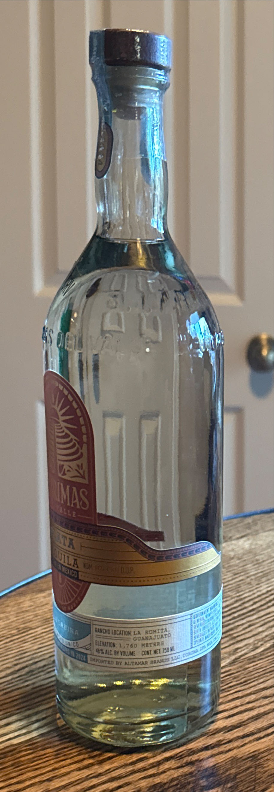 Lagrimas Del Valle Blanco La Sabina - Nom 1123 (750 mL) alcohol collectible [Barcode 898627001728] - Main Image 2