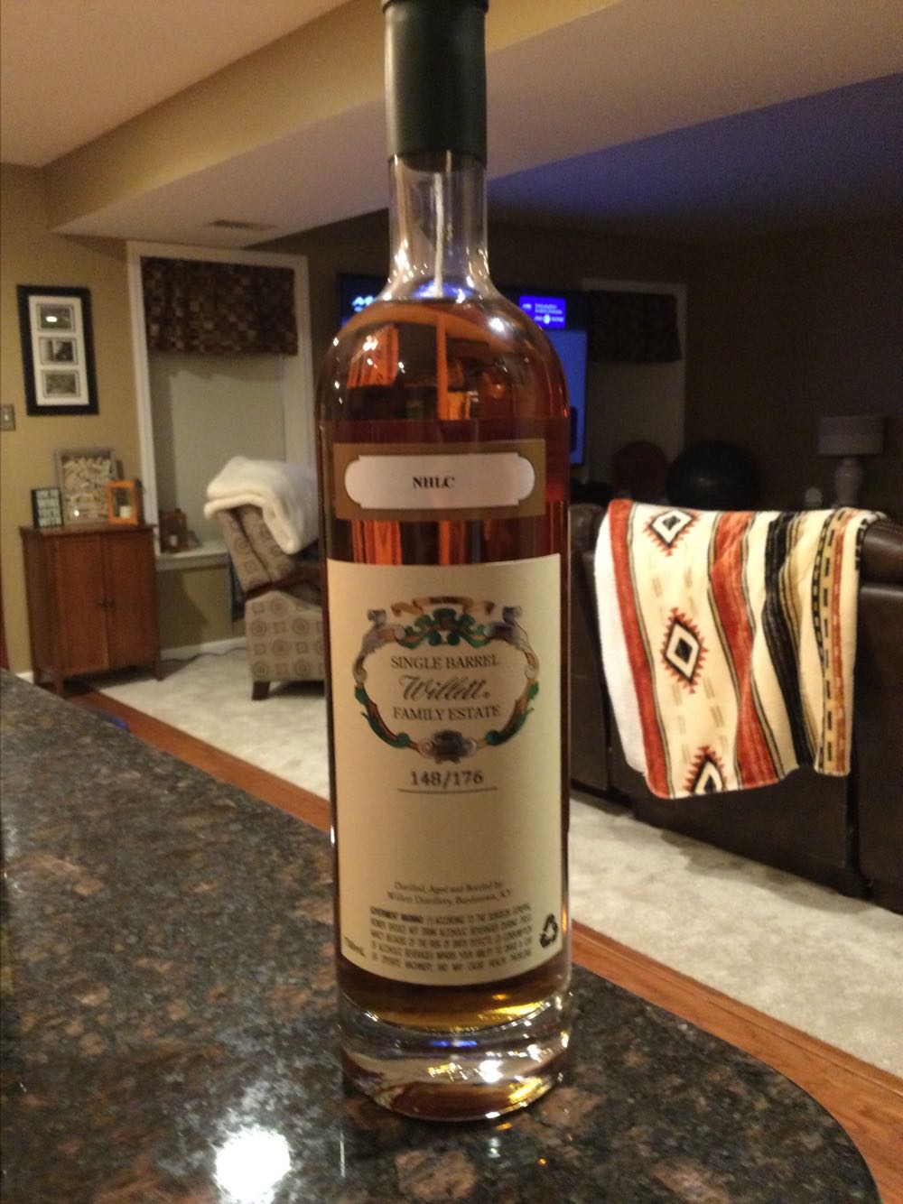 Willet Single Barrel 7 Year Rye | Barrel 2344 - Willet Distillery (750 mL) alcohol collectible [Barcode 000000605984] - Main Image 2