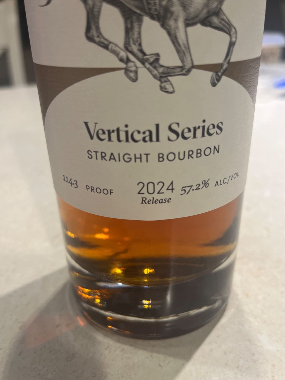 Pinhook Vertical Series 9 Years Bourbon Year Old Straight War Kentucky 9yr  (750 mL) alcohol collectible [Barcode 850047428073] - Main Image 2