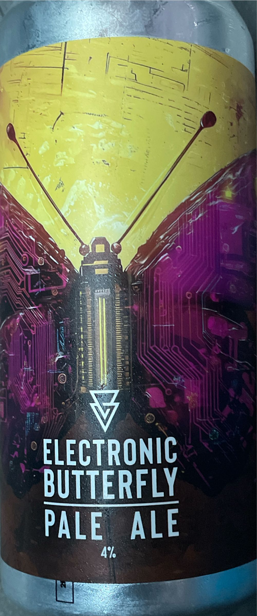 Butterfly Azvex Electronic Butterfly Pale Ale  alcohol collectible [Barcode 5065009026067] - Main Image 2