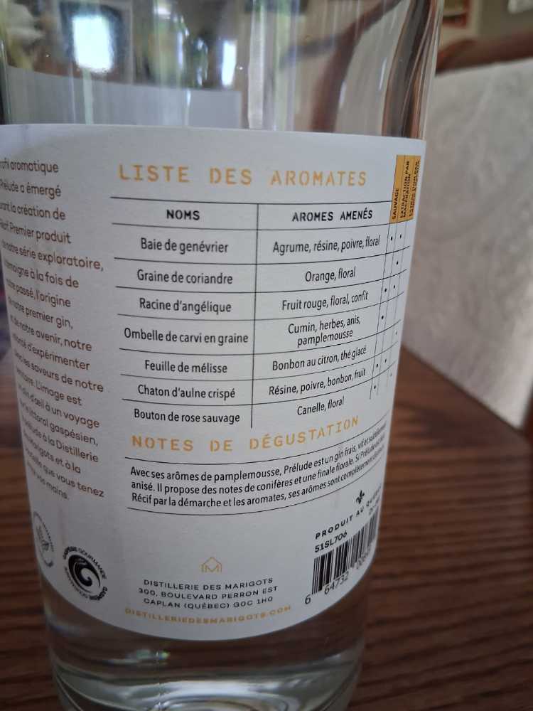 Serie Exploratoire - Marigots alcohol collectible [Barcode 664732008491] - Main Image 3