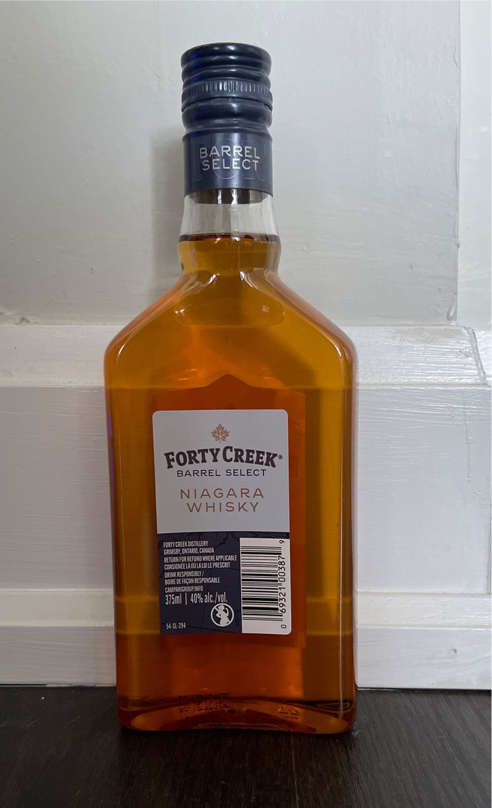 Canadian Whisky - Forty Creek Barrel Select  alcohol collectible [Barcode 069321003879] - Main Image 2