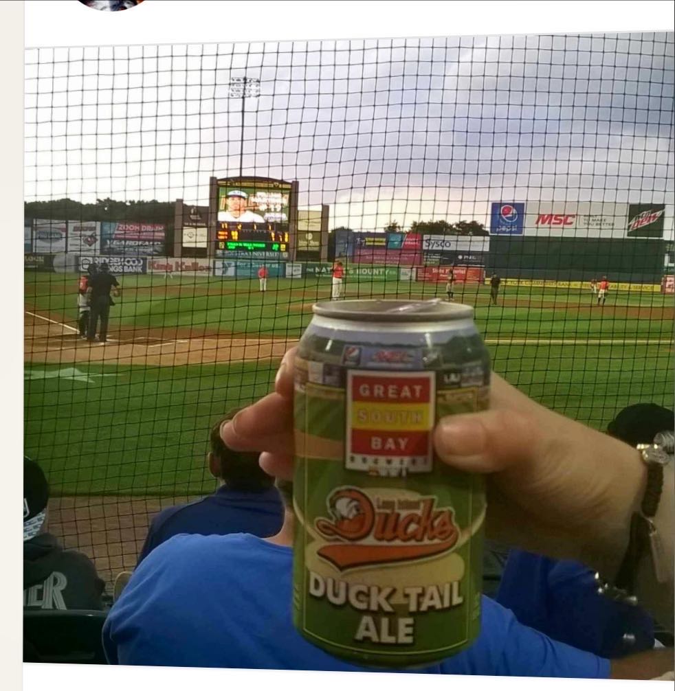 Duck Tail Ale - Great South Bay Brewery (12 FL OZ) alcohol collectible [Barcode 851148005675] - Main Image 3