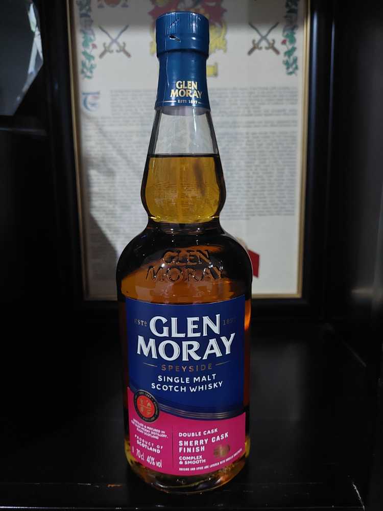Glen Moray Sherry Glen Cask Malt Classic Finish Single Elgin Scotch Speyside And 40%  alcohol collectible [Barcode 5060116321548] - Main Image 3