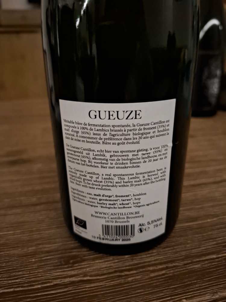2045 Cantillon Geuze 2025 - Cantillon (750 mL) alcohol collectible - Main Image 2