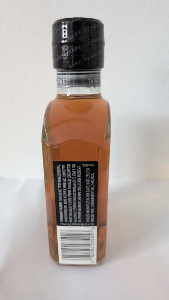 Gentleman Jack  (200 mL) alcohol collectible - Main Image 2