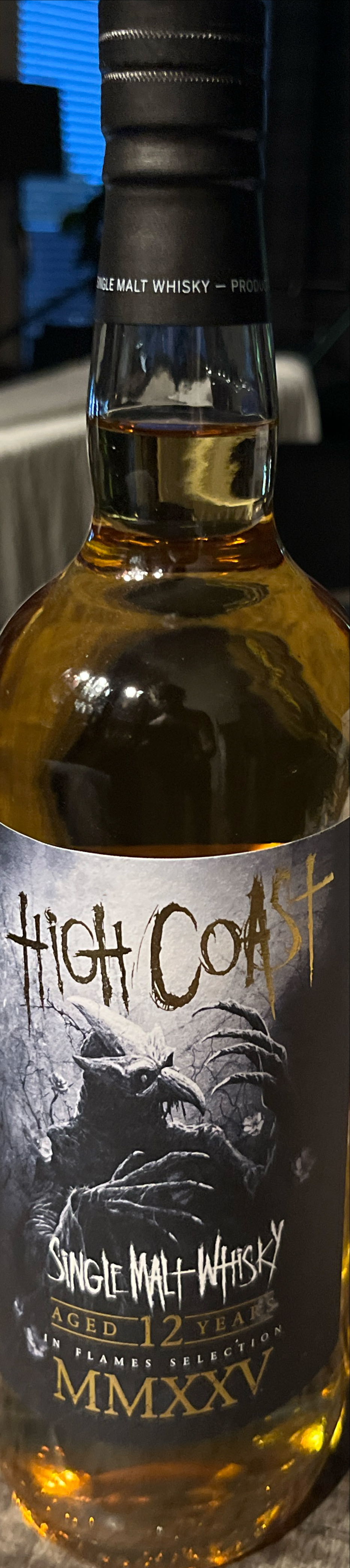 In Flames Selection MMXXV - High Coast Distillery Sweden (700 mL) alcohol collectible [Barcode 7340195051634] - Main Image 3