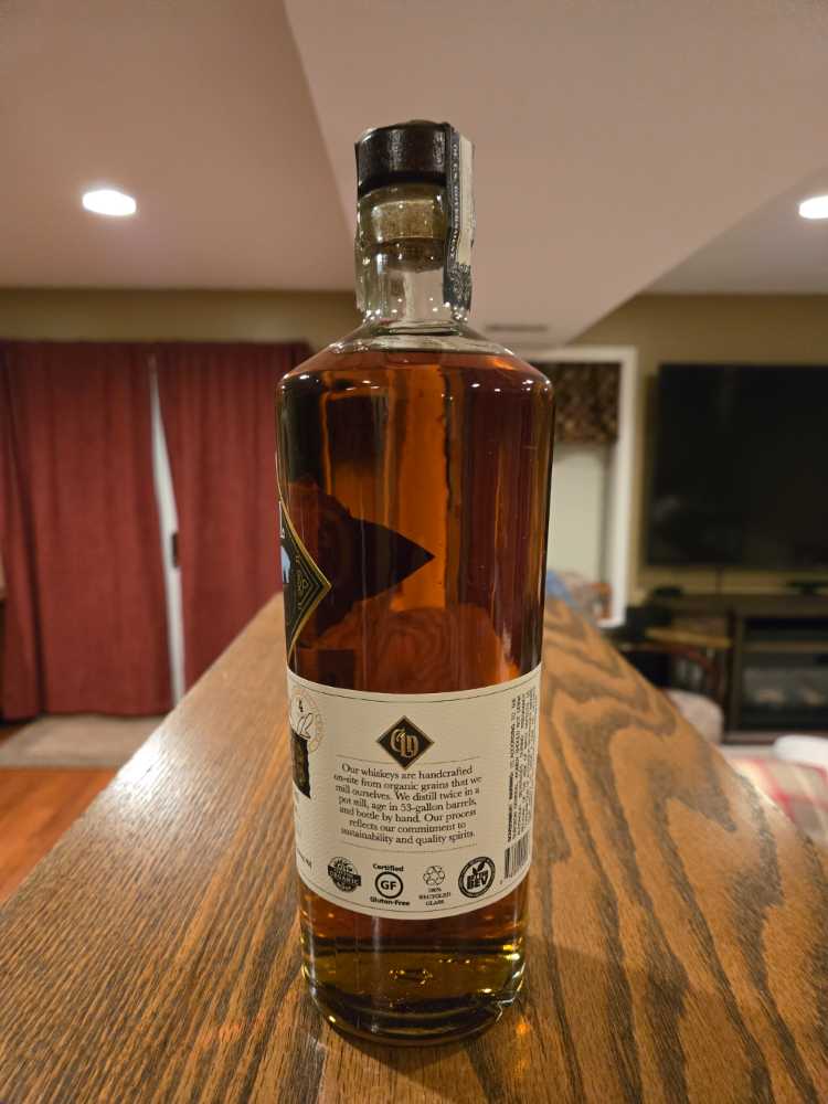 Cathedral Ledge Organic Straight Bourbon Whiskey - Cathedral Ledge Distillery (750 mL) alcohol collectible [Barcode 850026049183] - Main Image 2