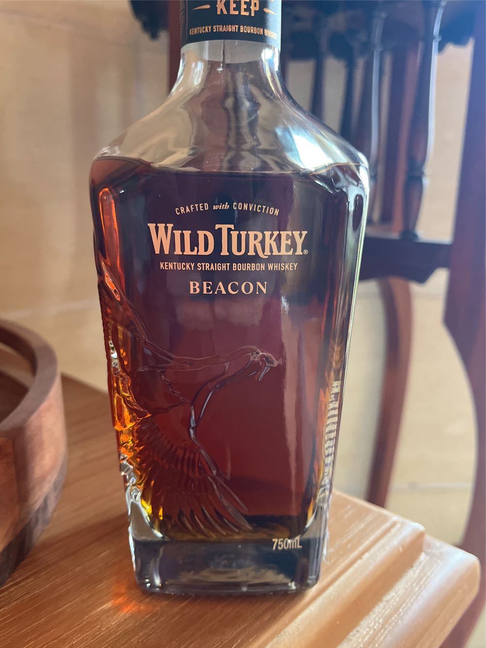 Wild Turkey Master’s Keep Beacon 750 750ml Bourbon Masters  alcohol collectible [Barcode 721059003742] - Main Image 2
