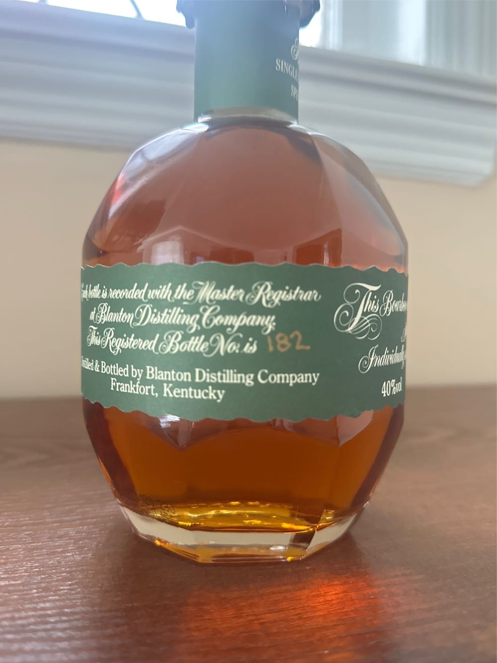 Blanton’s Single Barrel - Buffalo Trace - Blantons (700 mL) alcohol collectible - Main Image 3