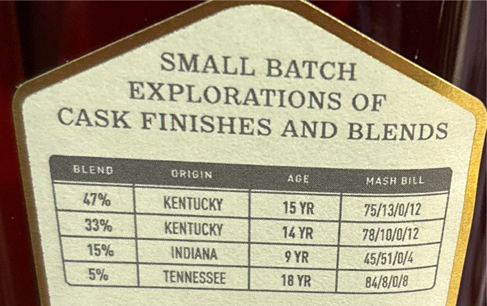 Bardstown Hokkaido Mizunara Oak Barrel Finish - Bardstown Bourbon Company (375 mL) alcohol collectible [Barcode 810183690031] - Main Image 2