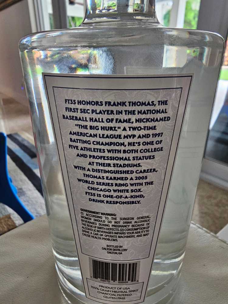FT35 - Dalton Distillery (750 mL) alcohol collectible [Barcode 788679699694] - Main Image 2