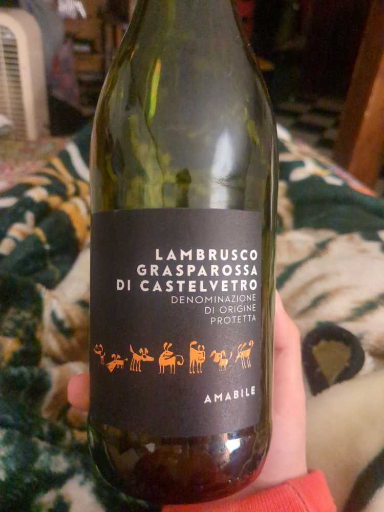 Dop Cantina Settecani Lambrusco Grasparossa Amabile Dop Di Castelvetro 8% 075l - Cantina Settacani alcohol collectible [Barcode 8032862550029] - Main Image 2