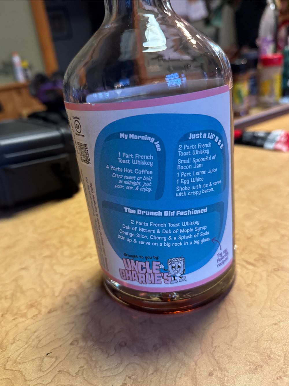 Uncle Charlie’s French Toast Whiskey - Midnight Madness Distilling (750 mL) alcohol collectible [Barcode 850047012401] - Main Image 2