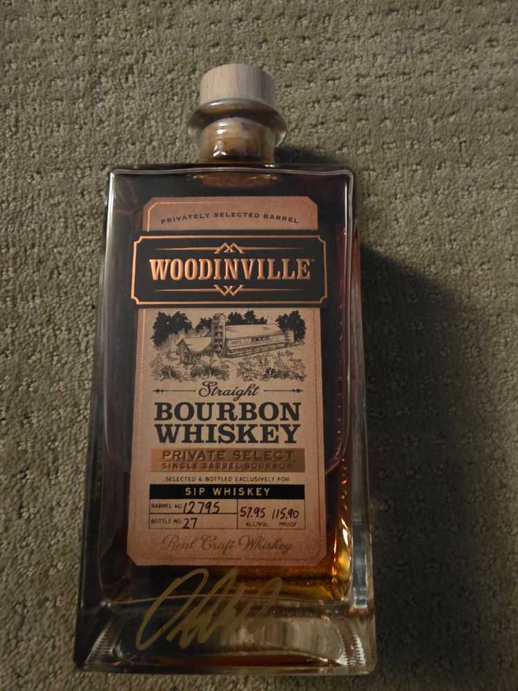 Tush Push Reserve Sip Whiskey - Woodinville Whiskey Co (750 mL) alcohol collectible - Main Image 2