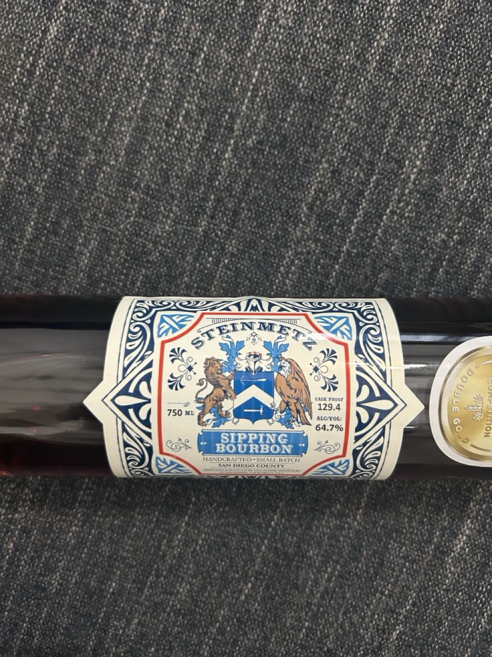 Sipping Bourbon - Oceanside Distillers (750 mL) alcohol collectible - Main Image 2