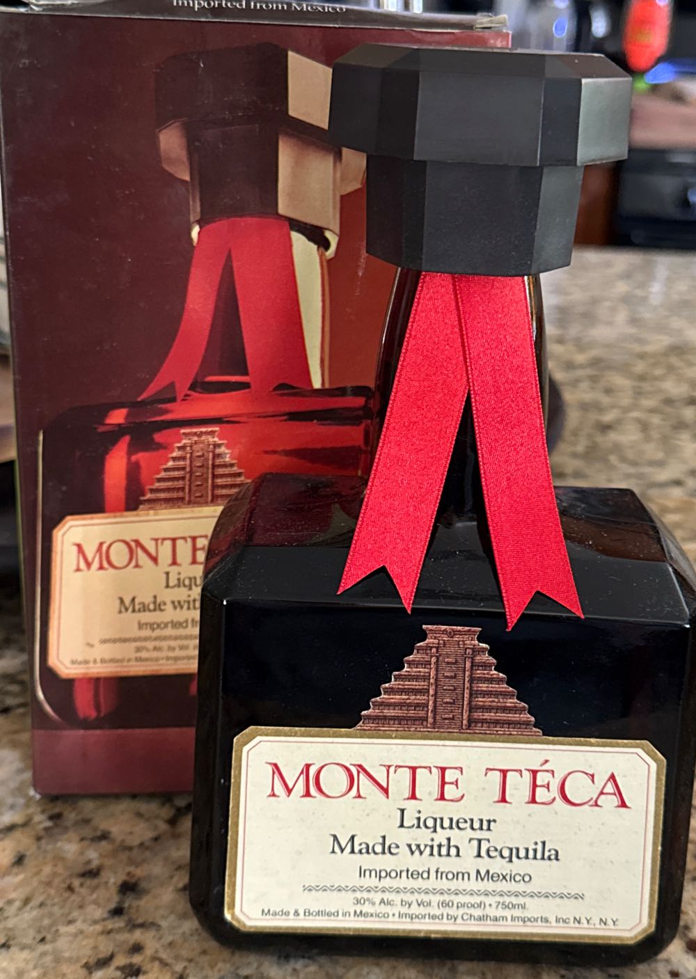 Monte Teca Anejo Tequila - Chatham Imports (750 mL) alcohol collectible [Barcode 039383000017] - Main Image 3