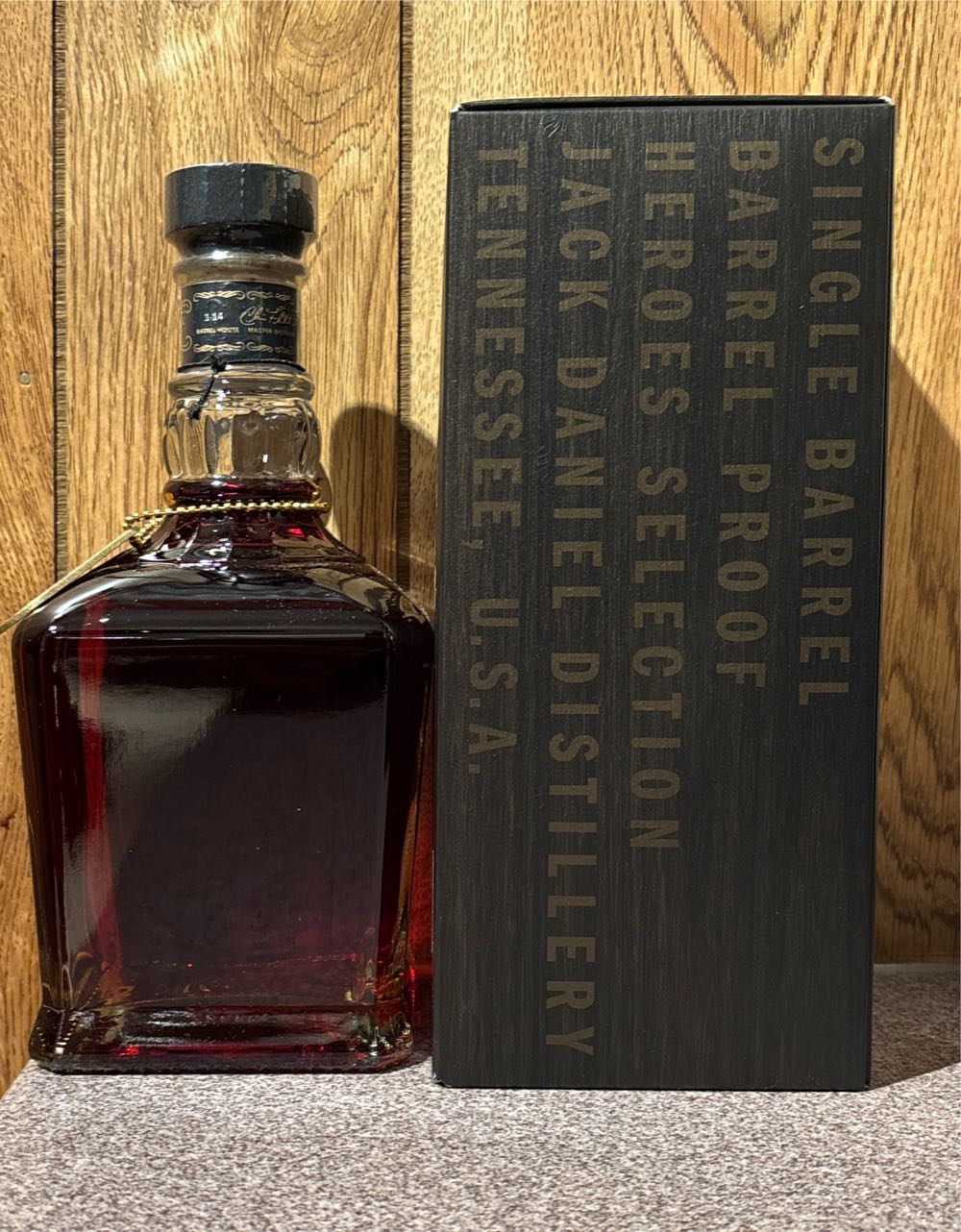 Jack Daniel’s Single Barrel Barrel Proof - Jack Daniel’s Distillery, Lynchburg, TN (750 mL) alcohol collectible - Main Image 4