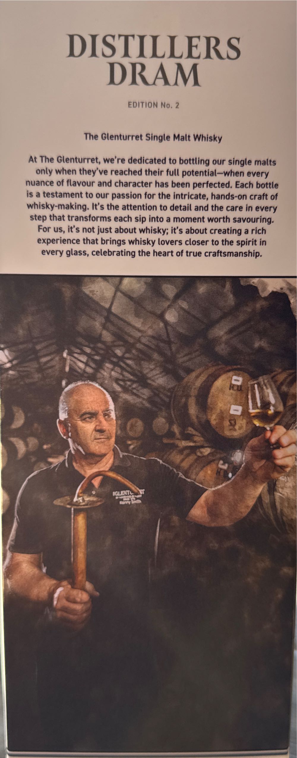 Distiller‘s Dram Edition No. 2 - Glenturret Distillery (700 mL) alcohol collectible - Main Image 3