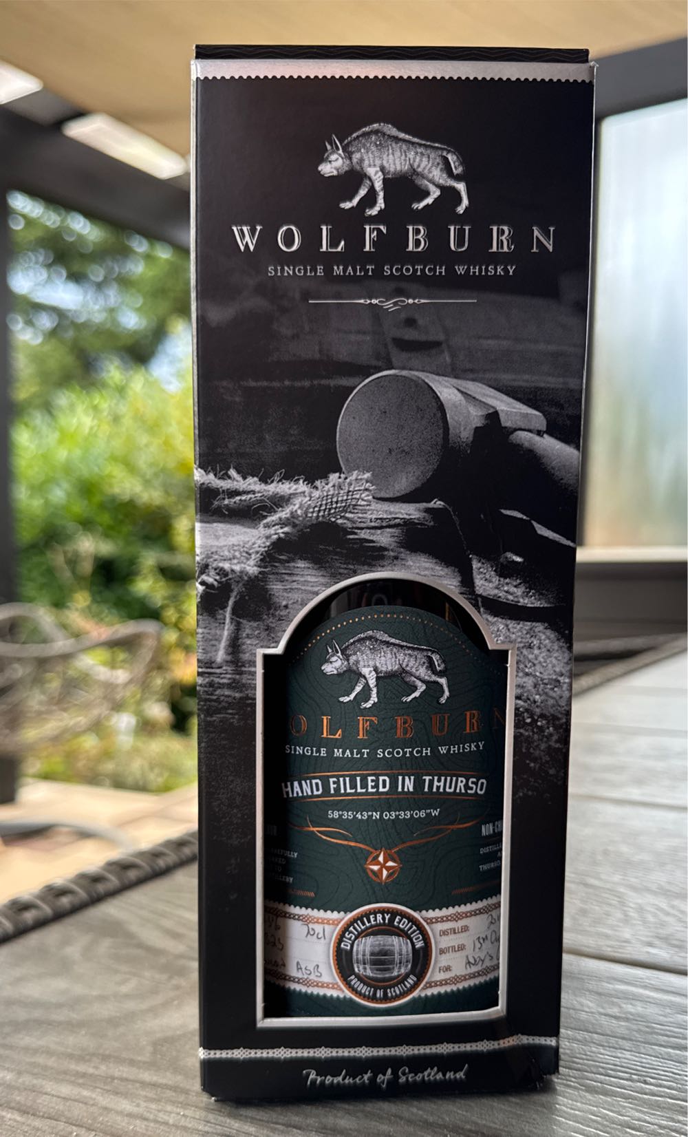 Wolfburn Hand Filled Andy‘s Choice - Wolfburn Distillery (700 mL) alcohol collectible - Main Image 2