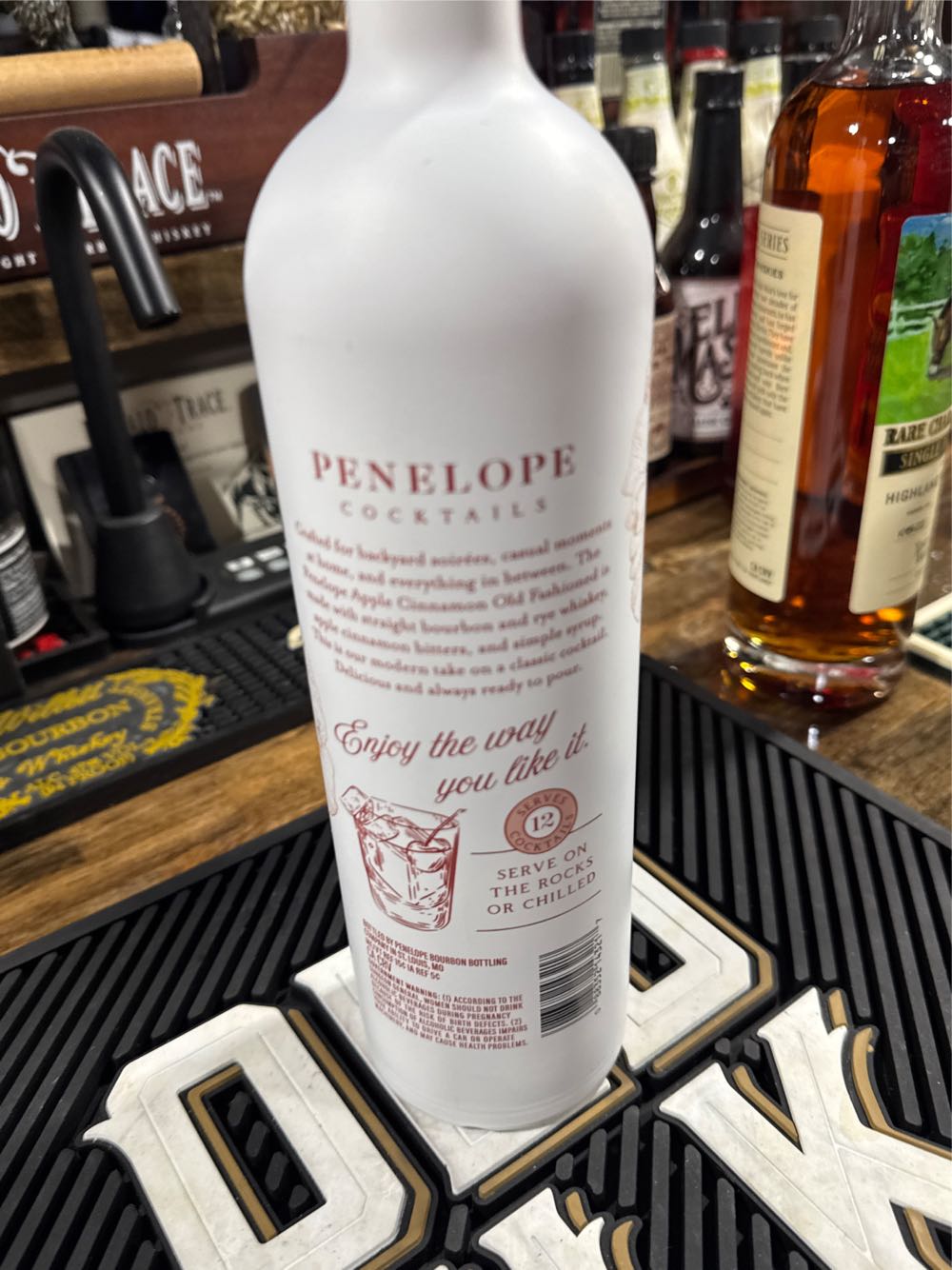 Penelope Apple Cinnamon old Fashioned - Penelope Bourbon (750 mL) alcohol collectible [Barcode 088352143217] - Main Image 2