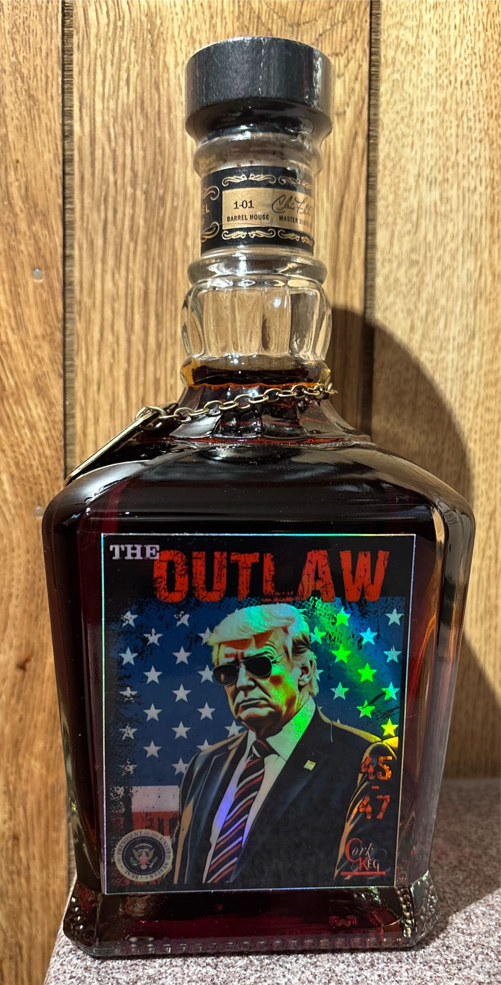 Jack Daniel’s Single Barrel Barrel Proof  1st Gen 11-31-15 - Jack Daniel’s Distillery, Lynchburg, TN (750 mL) alcohol collectible - Main Image 4