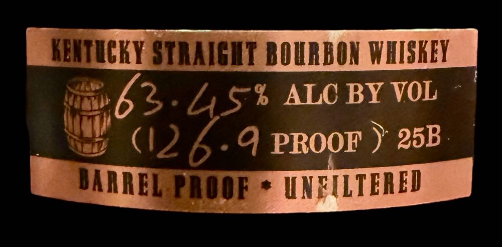 Stagg Bourbon (Batch 25B) - Buffalo Trace Distillery (750 mL) alcohol collectible [Barcode 088004018580] - Main Image 3