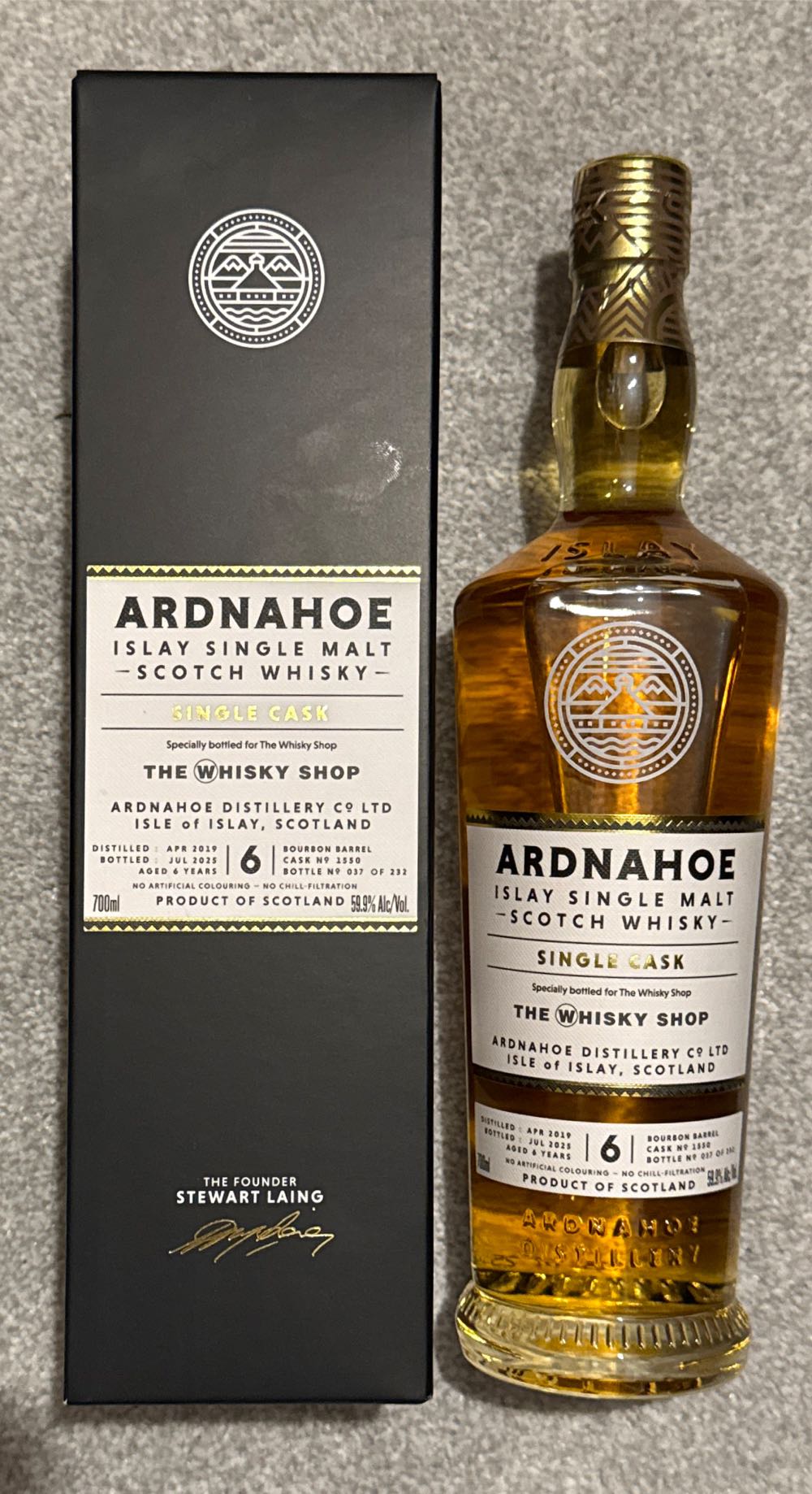 Benriach The Benriach 30 Years The Thirty Single Malt Scotch Whisky 700ml Old Year Four Cask 46% Matured