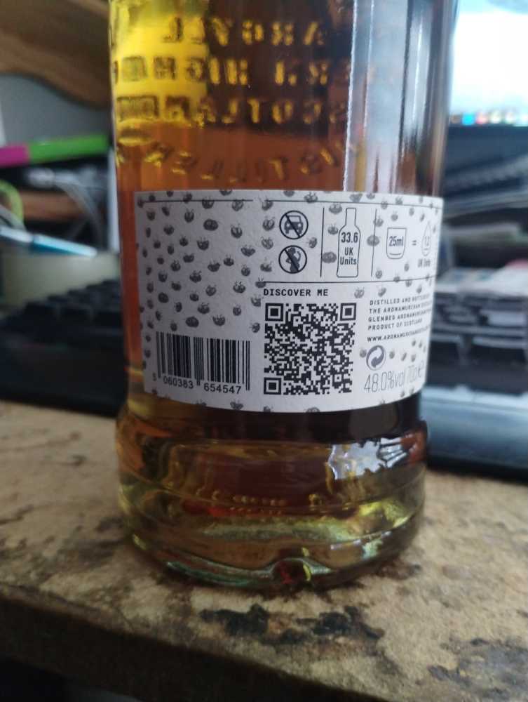 Ardnamurchan The Midgie Batch 48% Ad Release - Ardamurchan (750 mL) alcohol collectible [Barcode 5060383654547] - Main Image 4
