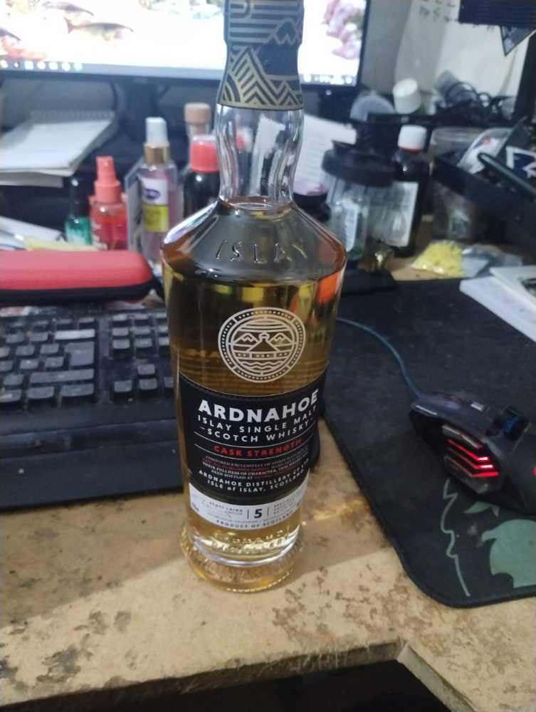 Ardnahoe 5 Year Old Cask Strength - Ardnahoe Distillery (700 mL) alcohol collectible [Barcode 5060354289143] - Main Image 3