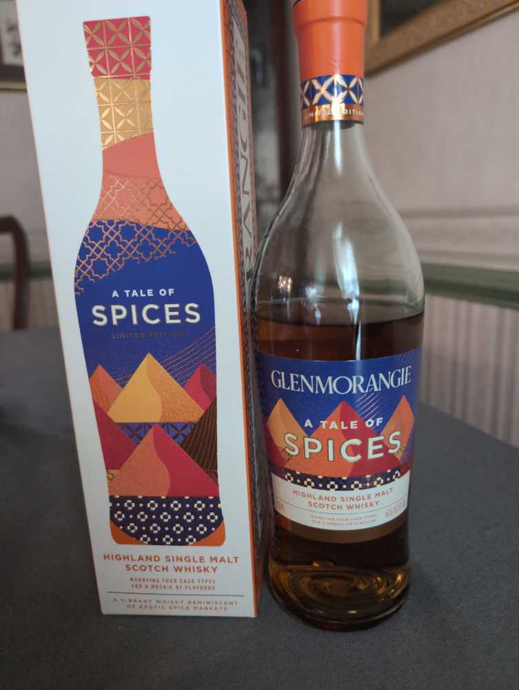 Glenmorangie Tale Of Spices - Glenmorangie Distillery (750 mL) alcohol collectible [Barcode 081753841287] - Main Image 2