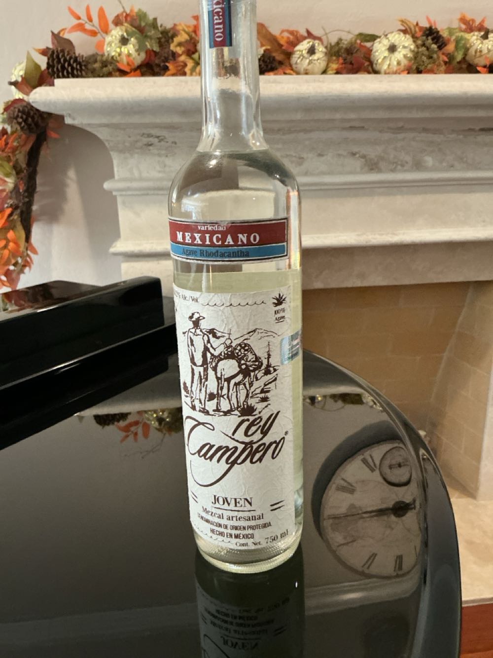 Rey Campero Mexicano - Rey Campero (750 mL) alcohol collectible [Barcode 7503018107059] - Main Image 2