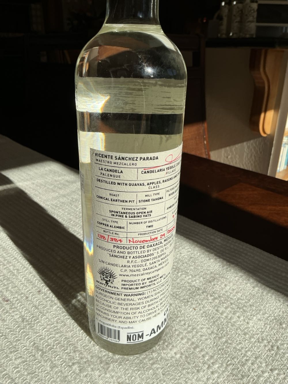 Rey Campero Ponche De Frutas - Rey Campero (750 mL) alcohol collectible [Barcode 7503018107585] - Main Image 2