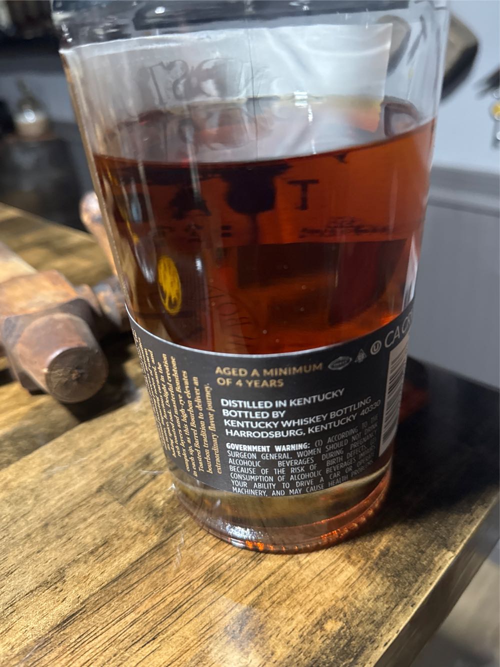 Bondstone Toasted Barrel - Kentucky Whiskey Bottling (750 mL) alcohol collectible [Barcode 850040359138] - Main Image 2