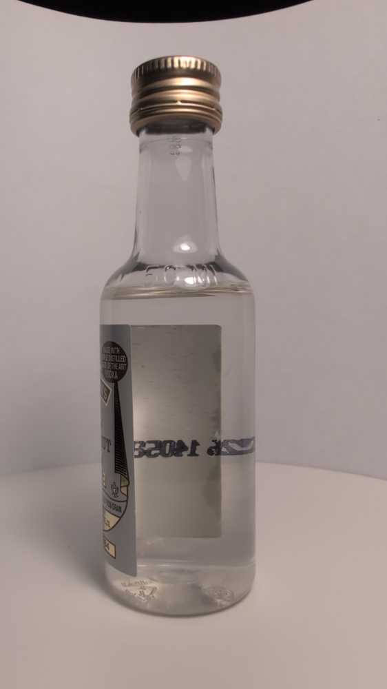 Jacquins Coconut Flavored Vodka - Charles Jacquin (50 mL) alcohol collectible [Barcode 084380183171] - Main Image 4